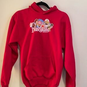 💜Disney Parks red Toy Story hoodie Sweat shirt Versatile Casual Comfortable Cute